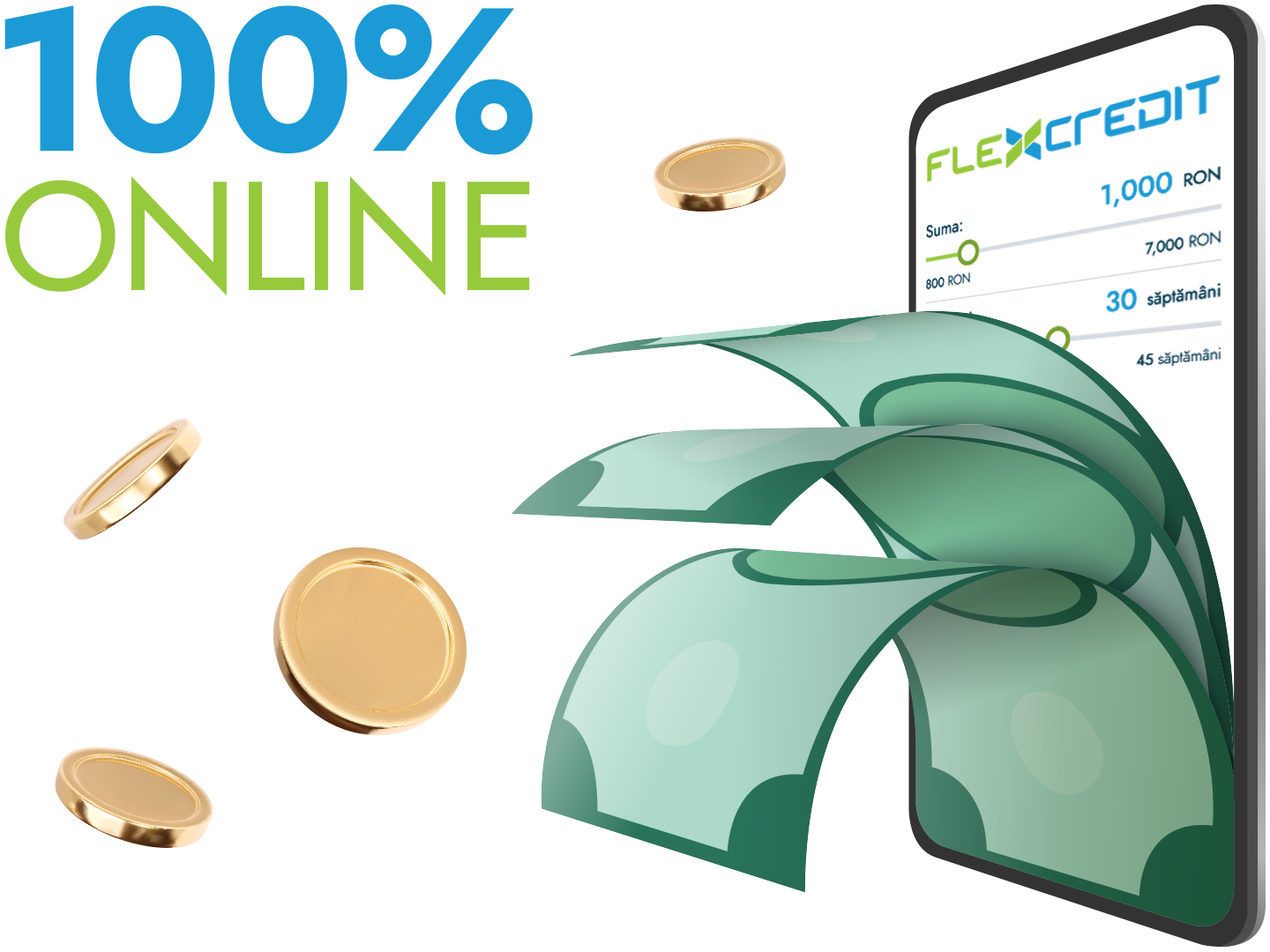 Acum totul este mult mai usor cu FlexCredit si SelfPay!